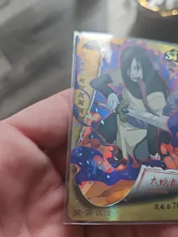 Naruto Kayou Orochimaru SR-0015 Trading Card Holo Foil - Image 3