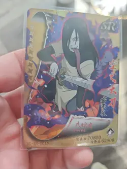Naruto Kayou Orochimaru SR-0015 Trading Card Holo Foil - Image 4