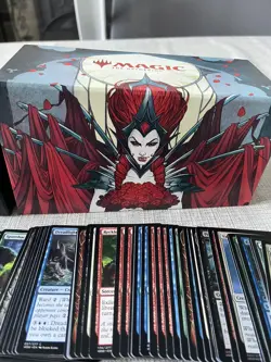 MTG Crimson Vow Bundle Box - Magic the Gathering - OPEN - Image 2