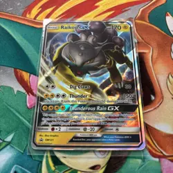 Pokemon TCG Raikou GX SM121 Black Star Promo Holo Card NM/M Condition - Image 2
