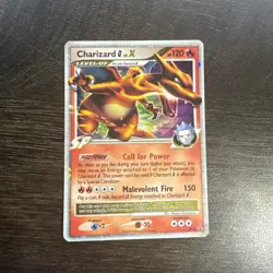 Pokemon TCG Charizard G Lv. X Black Star Promo Holo DP45 Card - Image 1