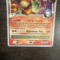 Pokemon TCG Charizard G Lv. X Black Star Promo Holo DP45 Card - Image 4