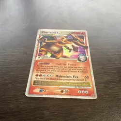 Pokemon TCG Charizard G Lv. X Black Star Promo Holo DP45 Card - Image 5