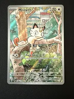 Pokemon TCG Meowth IR Phantasmal Flames 106/094 Mint Condition - Image 1