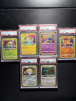 Pokemon 6 Amazing Rare PSA 10 SEQUENTIAL Set Vivid Voltage Rayquaza Raikou - Image 1