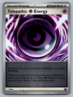 2026 Pokemon Perfect Order Telepathic Energy 088/088 Reverse Holo - Image 1