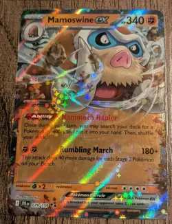 Mamoswine ex 079/159 Pokemon Journey Together NM - Image 1