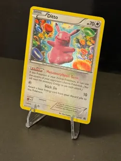 Ditto XY40 Pokemon Black Star Promo Holo - MP - Awesome card!! - Image 2