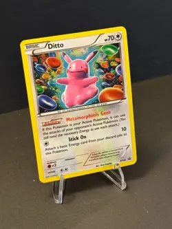 Ditto XY40 Pokemon Black Star Promo Holo - MP - Awesome card!! - Image 3