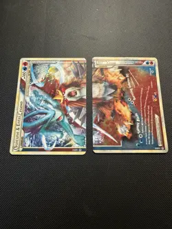 Suicune & Entei Legend Set - 94/95 & 95/95 - Pokemon Unleashed Ultra Rare LP - Image 2
