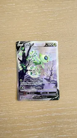 Celebi V 245/198 Chilling Reign Full Art Holo Ultra Rare Pokemon TCG 2021 - Image 1