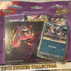 Pokemon TCG Mega Evolution—Ascended Heroes Tech Sticker Collection 3 Packs - Image 1