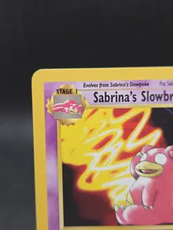 Sabrina's Slowbro (Non-holo) 60/132 Pokemon Gym Heroes - LP - Image 2