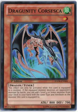 Yugioh - Dragunity Corsesca HA04-EN044 1st Edition - Hidden Arsenal 4 - Image 1