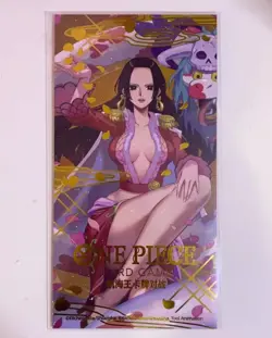 New Sealed One Piece Card Game 2025 Lunar New Year Red Packet Boa Hancock Promo - Image 1