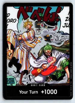 DON!! Card (Alternate Art) One Piece Wings of the Captain Foil DON!! Near Mint - Image 1