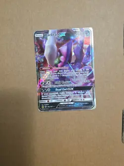 Pokemon Darkrai GX TCG Full Art Card 88a/147 Burning Shadows - Image 2