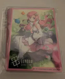 Overflowing Affection Official Sleeves - Brand New Sealed - Gundam TCG Card Game - Image 1