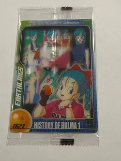 [Reserve] Dragon Ball Bulma Trunks Wafer Card, Set of 2 - Image 1