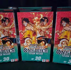 Sealed w/ bonus Pack ONE PIECE Card Game Start Deck EX Luffy & Ace Sealed Box - Image 2