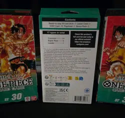Sealed w/ bonus Pack ONE PIECE Card Game Start Deck EX Luffy & Ace Sealed Box - Image 3
