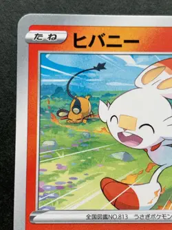 Pokemon card Scorbunny 255/S-P Promo 2021 Pokemon TCG Japanese Rare Nintendo - Image 2
