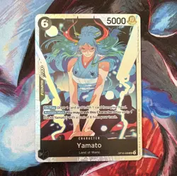 Bandai One Piece Card Game Yamato OP16-098 Land of Wano Holo SR - Image 1