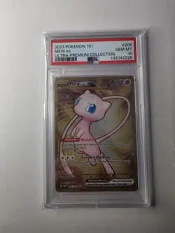 Mew EX Card 205/165 PSA 10 Gem Mint Scarlet & Violet 151 - Image 2