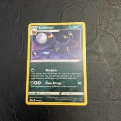 Pokemon TCG Sword & Shield Umbreon Holo Black Star Promo Card SWSH129 M/NM 🔥 - Image 1