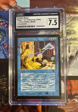 BETA Control Magic Vintage 1993 CGC 7.5 NM+ Graded (1401006230014) - Image 1