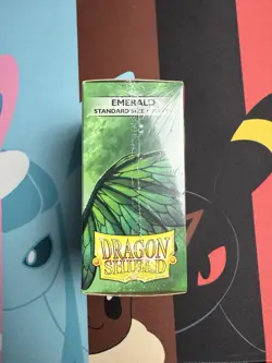 Dragon Shield Matte Emerald Sleeves 100ct - Standard Size - MTG Pokemon TCG - Image 2