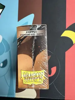 Dragon Shield Matte Copper Sleeves 100ct - Standard Size - MTG Pokemon TCG - Image 2