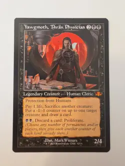 Yawgmoth, Thran Physician - MTG - Retro Frame - Dominaria Remastered - #315 - NM - Image 1