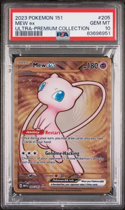 2023 Pokemon 151 Ultra-Premium Collection #205 Mew Ex PSA 10 - Image 1