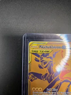 Pikachu & Zekrom GX SM248 - Tag Team - Full Art Promo - Pokemon TCG - Image 3