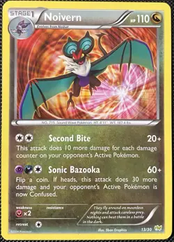 Noivern (#13 - Non-Holo) 13/30 Xy Trainer Kit: Sylveon & Noivern - Pokemon Card - Image 1