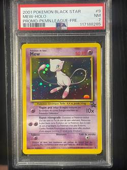 Pokemon Black Star Mew #8 and #9 Rare Foreign Language Promo Lot PSA Graded 7-8 - Image 4