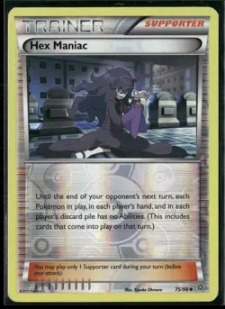 POKEMON - HEX MANIAC 75/98 REVERSE HOLO ANCIENT ORIGINS HP - Image 1