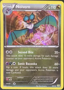 Noivern 30/30 XY Trainer Kit: Sylveon & Noivern Holo - Pokemon Card - Image 1