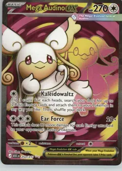 Mega Audino ex 253/217 Ultra Rare Ascended Heroes Pokemon Near Mint - Image 1