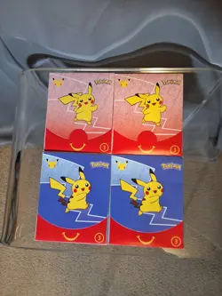 Pokemon Celebrations 25th Anniversary McDonald's Pack SEALED Exclusive 4 Packs - Image 1