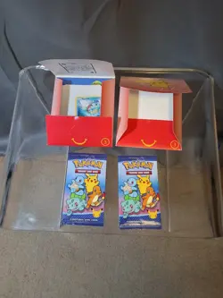 Pokemon Celebrations 25th Anniversary McDonald's Pack SEALED Exclusive 4 Packs - Image 5
