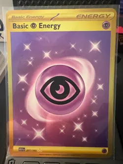 Basic Psychic Energy 207/165 Hyper Rare 151 Pokemon Near Mint - Image 1