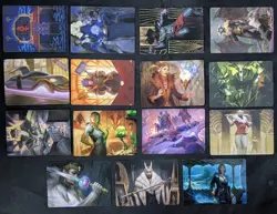 Art Card Series Set of 70 (Non-Stamped) - MTG - SNC Streets of New Capenna - NM - Image 4