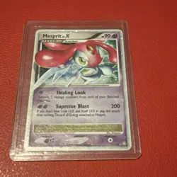 Mesprit LV.X 143/146 Legends Awakened Holo Rare Pokemon TCG 2008 English - Image 1