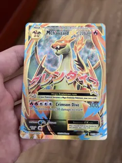 Pokemon Mega Charizard EX (Full Art) 101/108 Evolutions Holo - Image 1