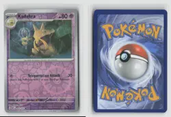 Kadabra #064/165 Sv Scarlet & Violet 151 Reverse Holo Pokemon TCG NM - Image 3