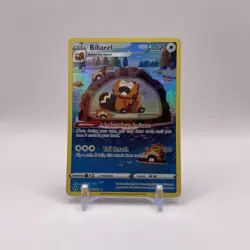 Bibarel GG25/GG70 Crown Zenith: Galarian Gallery Holo Pokemon TCG - Image 1