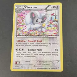 Pokemon - TCG Legendary Treasures Radiant Cinccino RC19/RC25 Holo (2013) - Image 1
