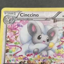 Pokemon - TCG Legendary Treasures Radiant Cinccino RC19/RC25 Holo (2013) - Image 2
